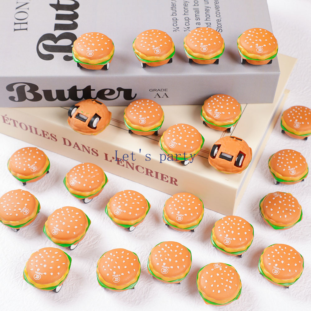 Baby Food Mixer - 15Pcs Mini Cute 3D Burger Pull