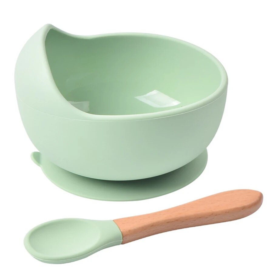 Silicone Suction Bowl - High Quality Spill-Proof Silicone Feeding Bowl