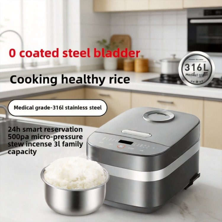 Baby Food Oil - 0 Coating Uncoated Rice Cooker, Large