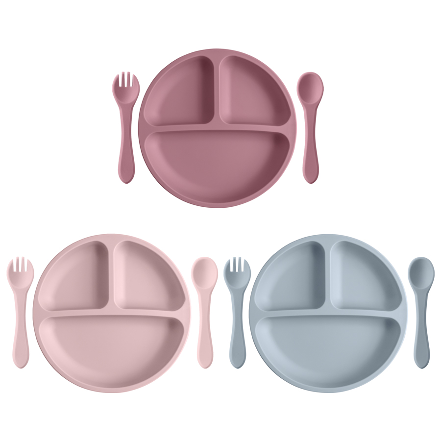 Baby Food Chart - 3PCS Children's Tableware Set Baby Eating