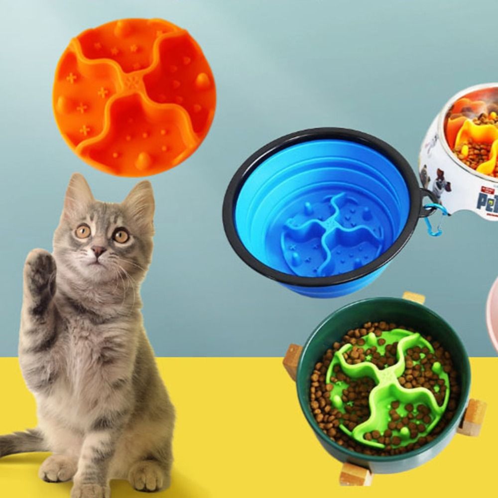 Silicone Suction Bowl - New Silicone Slow Feeder Insert Non