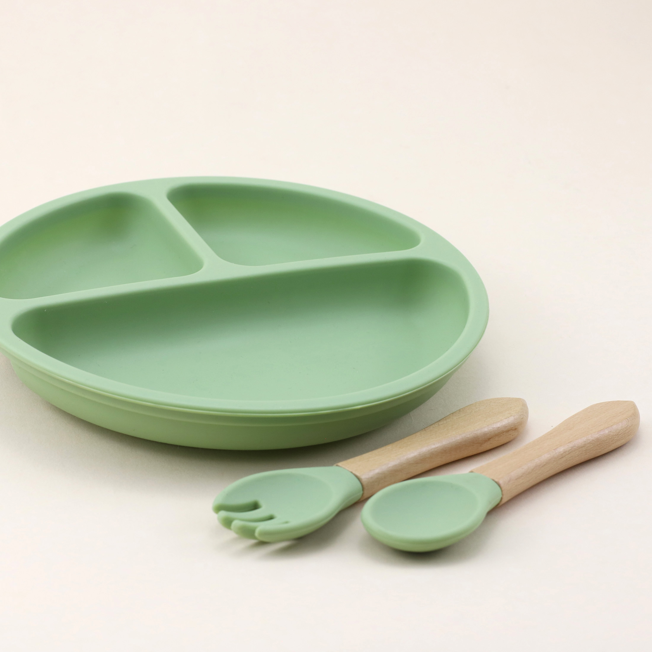 7pcs silicone tableware set, b - Silicone Suction Bowl review and price