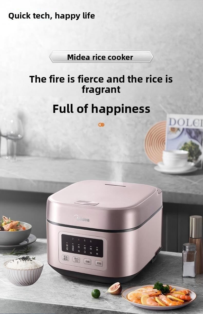 4L Smart Rice Cooker with Time - Baby Food Oil review and price