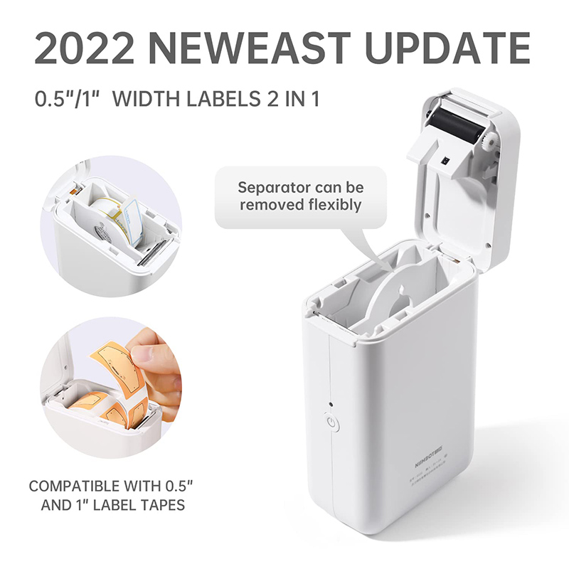 ​​NiiMbot D101 Mini Thermal La - Baby Food Label review and price