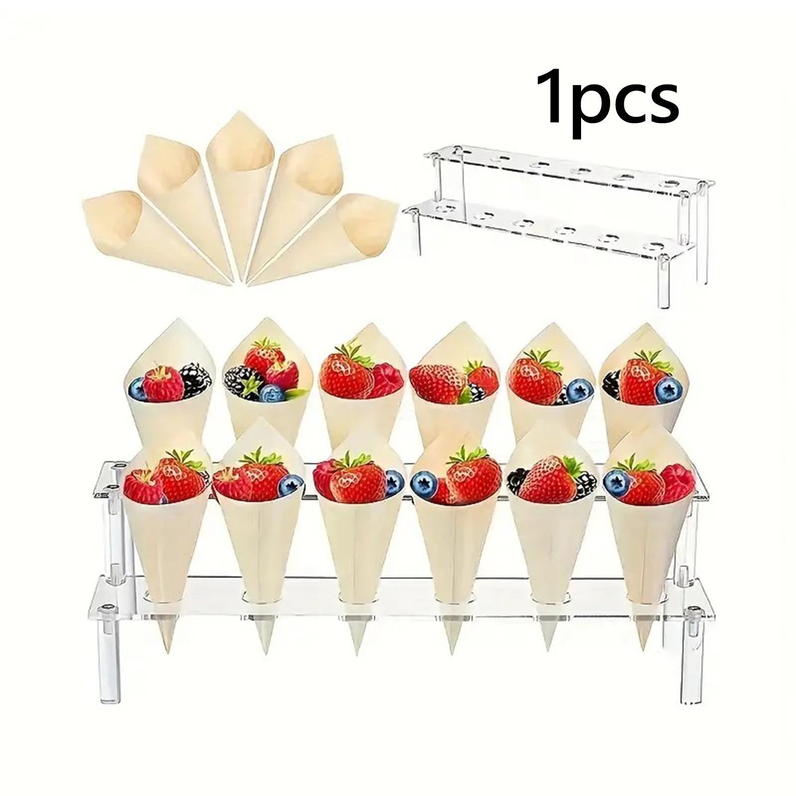 Ice Cream Cone Holder Snack Tr - Baby Food Catering review and price