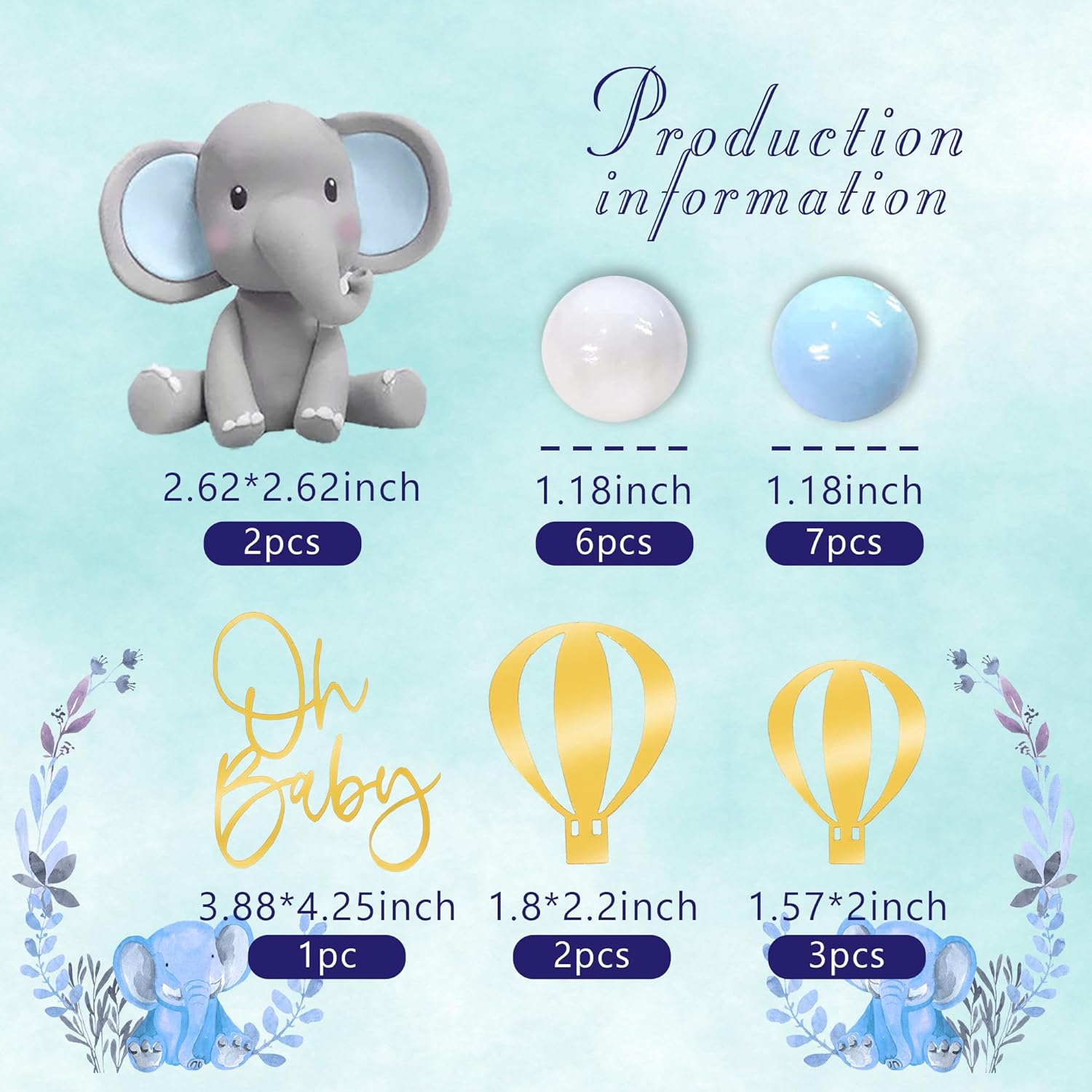 Elephant Cake Decoration Baby  - Baby Food Mixer review and price