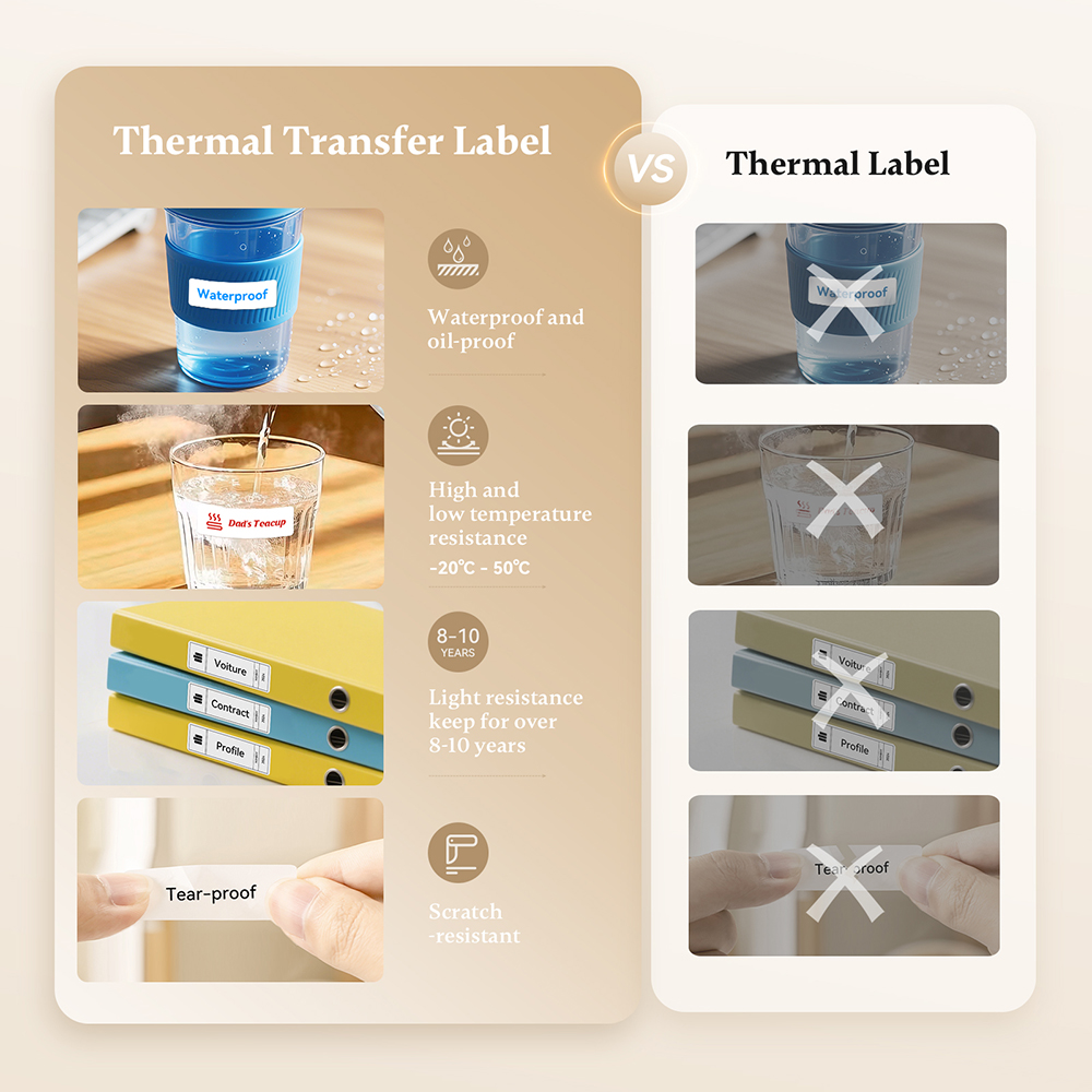 Niimbot N1/M2 Thermal Transfer - Baby Food Label review and price
