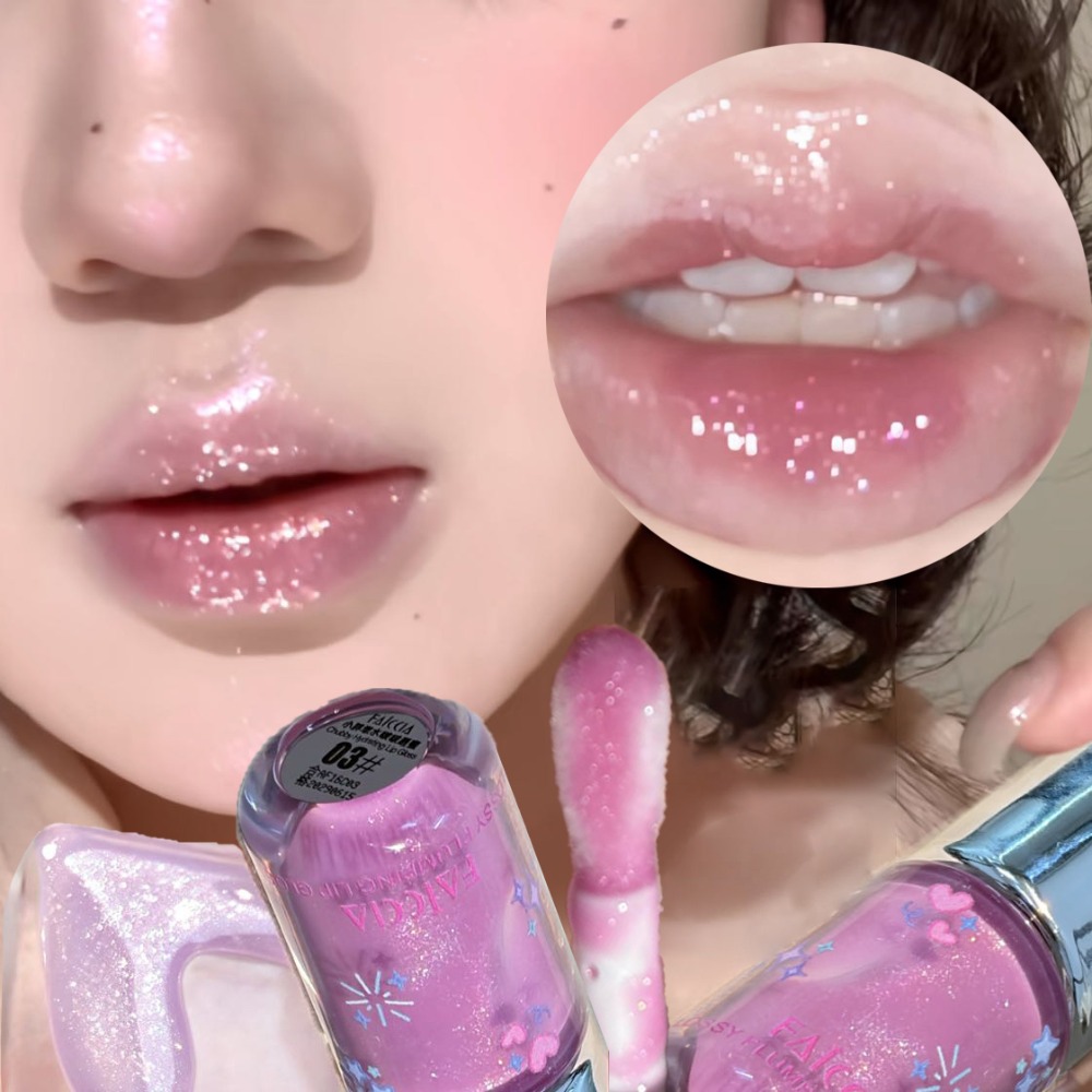 Baby Blue Sparkling Lip Gloss  - Baby Food Oil review and price