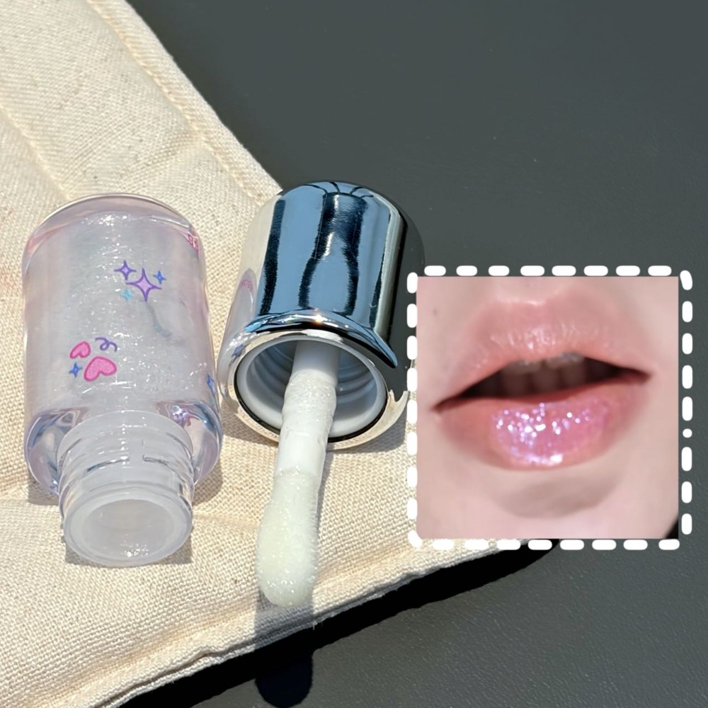 Baby Blue Sparkling Lip Gloss  - Baby Food Oil review and price
