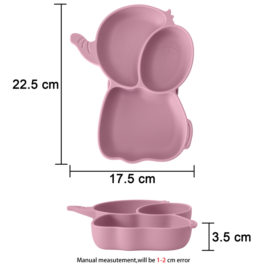 1PCS Baby Silicone Dining Dish - Silicone Suction Bowl review and price