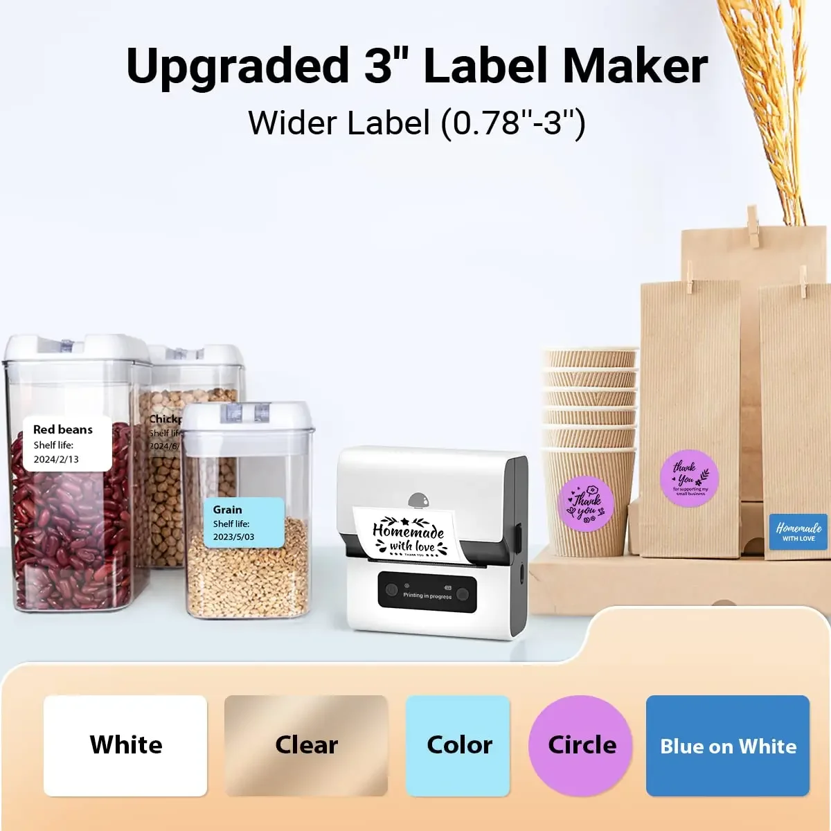 Phomemo M221 Portable Printer  - Baby Food Label review and price