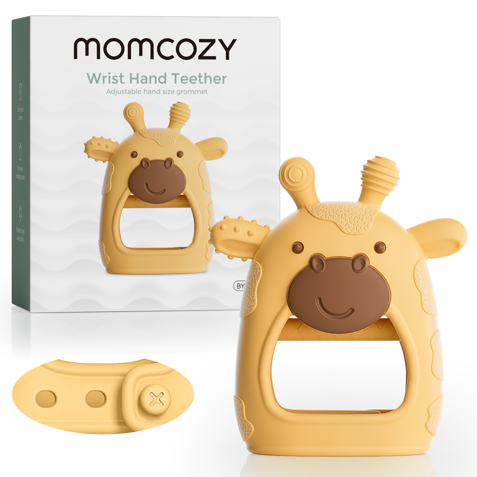 Momcozy Baby Teether Toys, Bab - Baby Food Essentials review and price