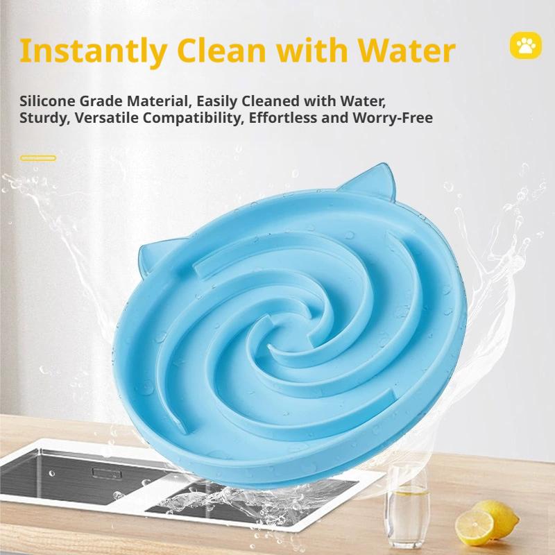 Cute Pet Slow Feeder Bowl Prev - Silicone Suction Bowl review and price